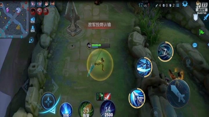 排位韩信让对面直接投降#斗鱼视频春季赛#