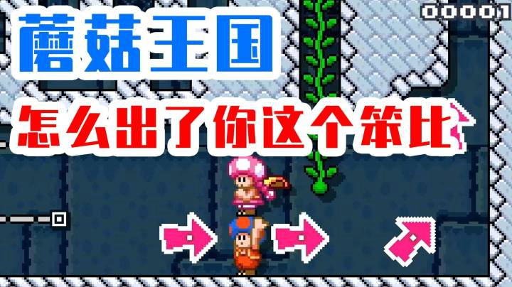 【白胖打工记】171期 -蘑菇王国怎么出了你这个笨比《马里奥制造2》
