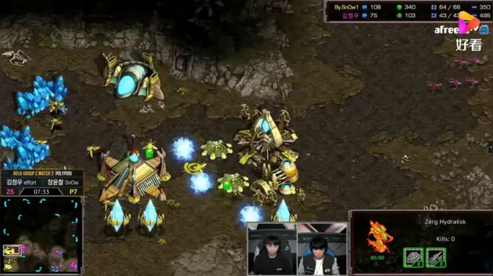 星际争霸ASL11 R16C组 Snow vs Effort