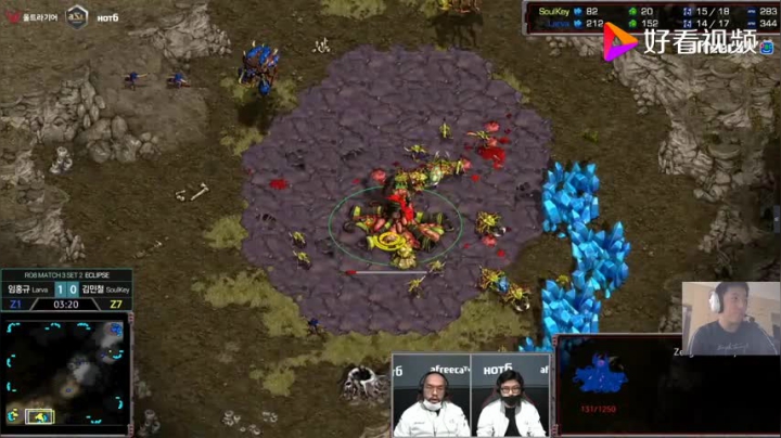 星际争霸 ASL10 8强 Larva vs Soulkey 02