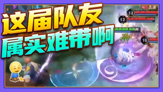 这届队友属实难带啊