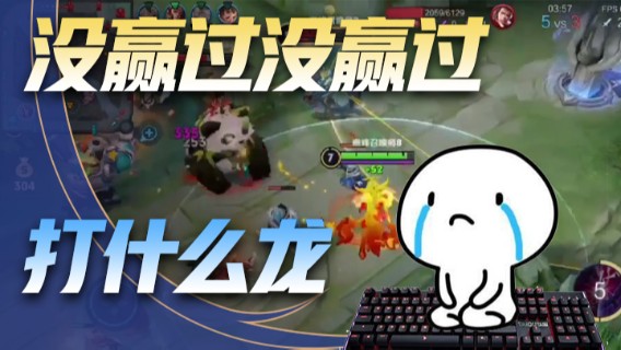 没赢过没赢过，打什么龙