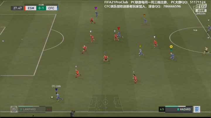 【2021-05-13 21点场】RainHazard：CFC俱乐部 FIFA Pro Club