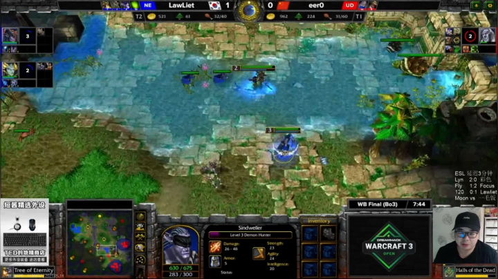 【TED出品】ESL C组胜者 120 vs Lawliet 兵营摆脸