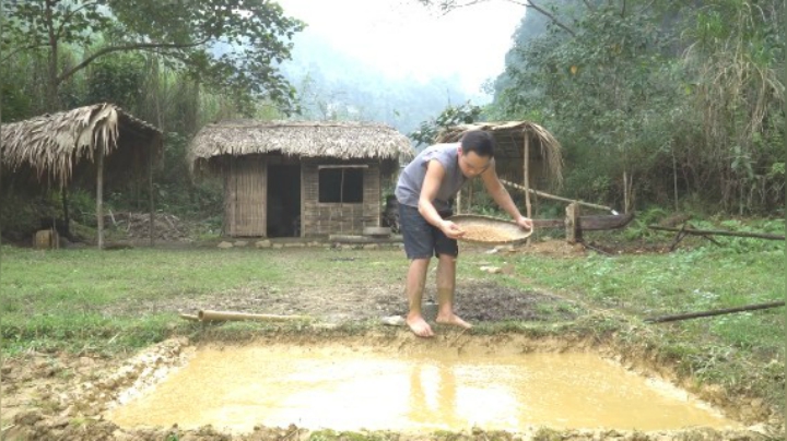 第二季1080P E56第二季水稻种植【真人我的世界-空手发展-单人炼铁】