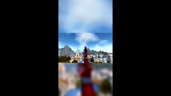 这么美的画面也只有在魔兽里面存在吧。、听听歌看看风景