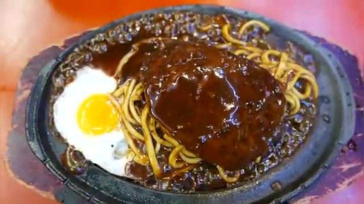 台湾路边小吃   黑胡椒牛排