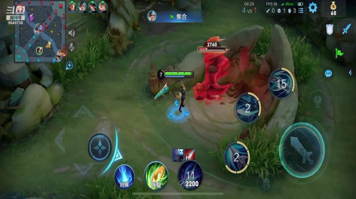 巅峰赛韩信细节切射手一波#斗鱼视频春季赛#