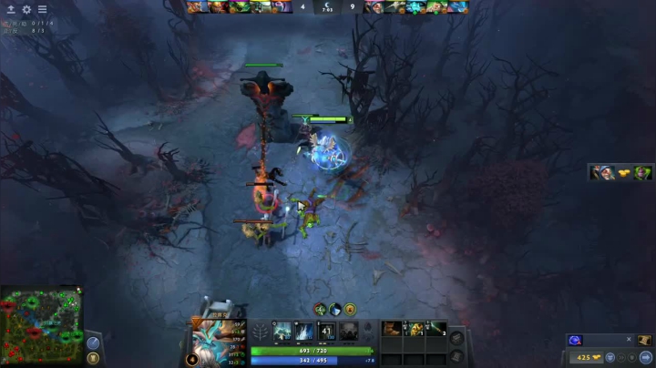 DOTA2：实力碾压，五黑车队轻松拿下比赛