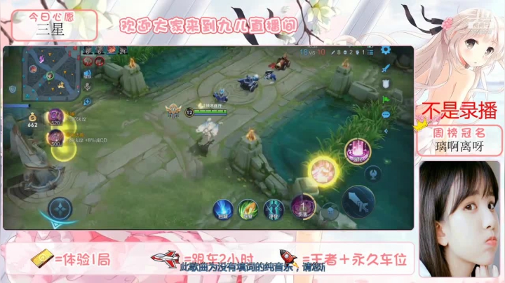 【王者荣耀】九儿技术还行的精彩时刻 20210517 16点场