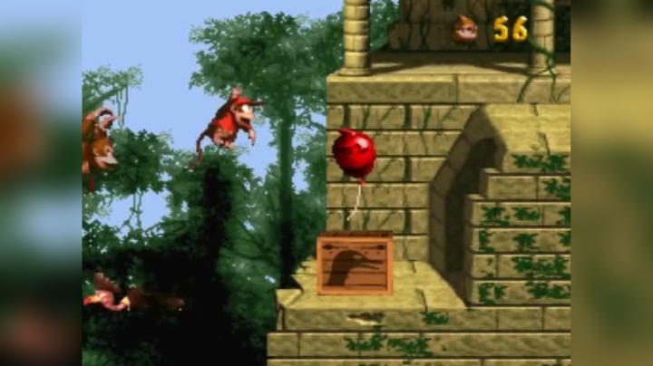 【SFC游戏回顾】大金刚国度 通关视频 Donkey Kong Country (SNES)