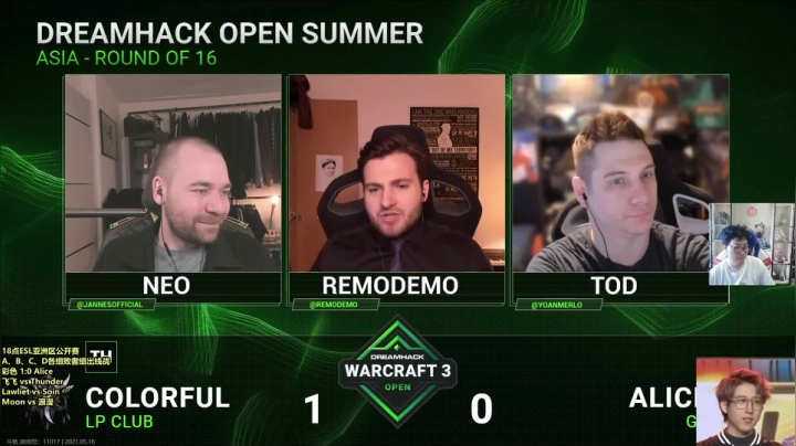 【2021-05-16 17点场】iameer0：6点左右直播 和彩色看ESL！