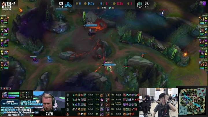 【英雄联盟】金咕咕金咕咕doinb的精彩时刻 20210517 20点场