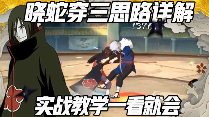 【浪子】超干货教学，晓蛇穿三详解！