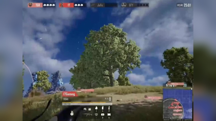 PCL回忆杀一个喷子杀三个，一个雷炸两个，随无缘吃鸡，但你两是真秀TAG【PUBG时光机】