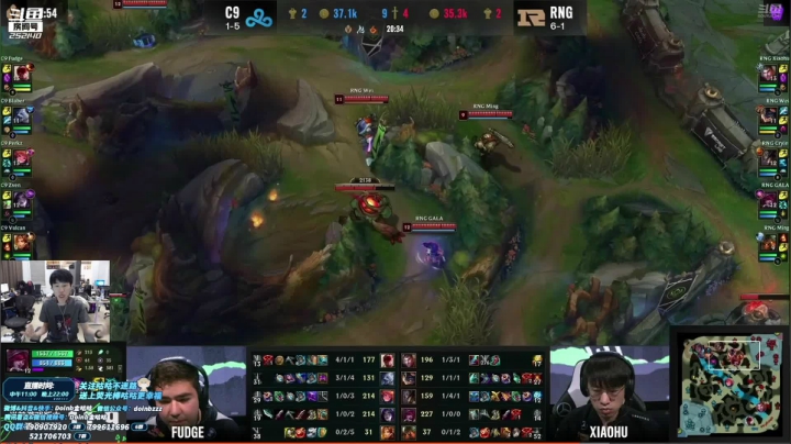 【英雄联盟】金咕咕金咕咕doinb的精彩时刻 20210518 00点场