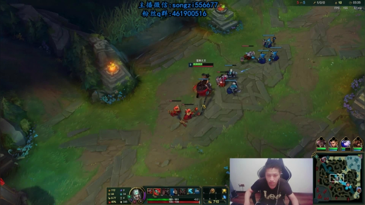 【2021-05-18 20点场】douyu丶松子：蛮王：版本T0上单 选到=包赢