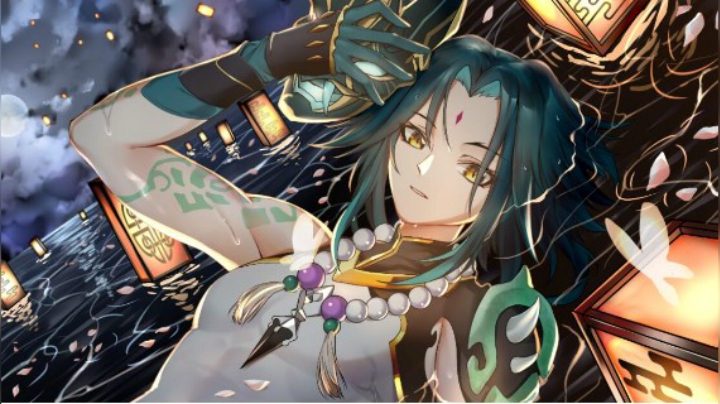 【原神】最后一位护法夜叉——魈(风）欧阳雅萱20210518