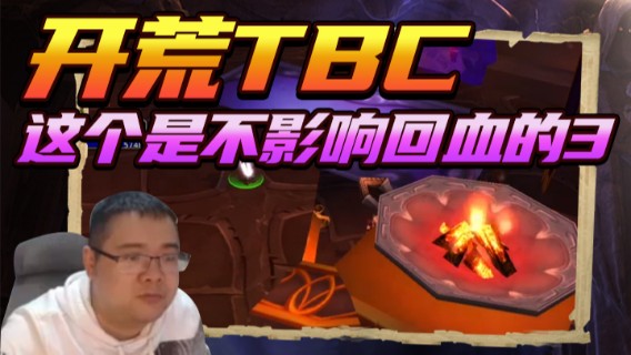 棒老三.开荒tbc这个是不影响回血的3