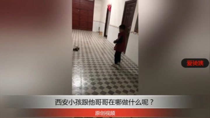 分享备用：西安直播——西安小孩跟他哥哥在家各玩各的东西怎么样？