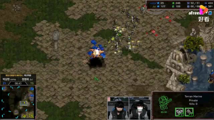 星际争霸ASL11 R16B组 Jyj vs Soma