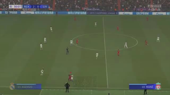 FIFA 21 皇家马德里vs利物浦UEFA冠军
