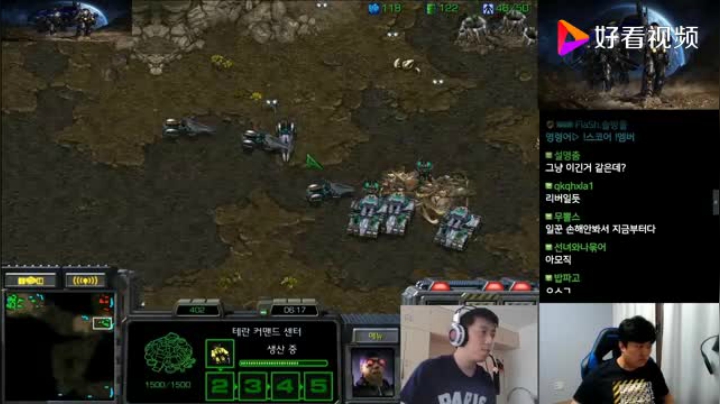 星际争霸 Flash vs Snow 看到了开头缺没想到结果