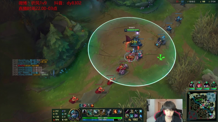 【2021-05-20 02点场】祈风1v9：国服第一VN！一个打八百多个！