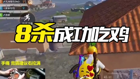 8杀成功吃鸡