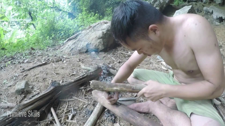 第一季 P2_原始技能：石斧【真人我的世界-空手发展-单人炼铁】 (3)