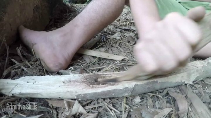 第一季 P2_原始技能：石斧【真人我的世界-空手发展-单人炼铁】 (2)