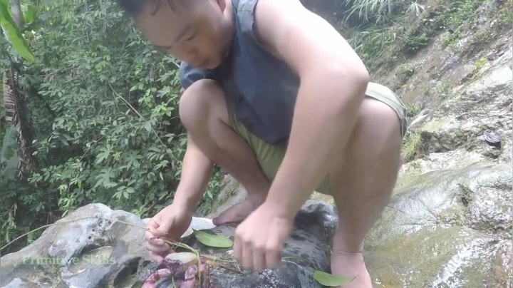 第一季 P3_原始技能：捕蟹【真人我的世界-空手发展-单人炼铁】 (2)