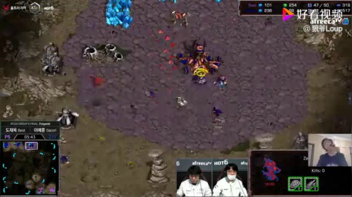 星际争霸 ASL10 24强E组最终战Best vs Sacsri