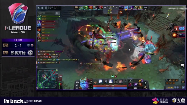 RNG vs LGD第三场集锦