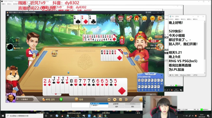 【2021-05-20 22点场】祈风1v9：国服第一VN！一个打八百多个！