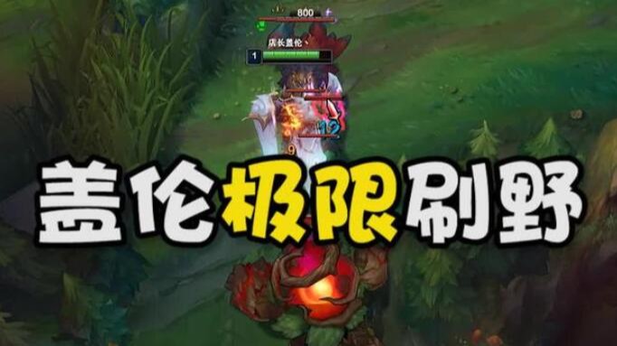 盖伦打野细节教学