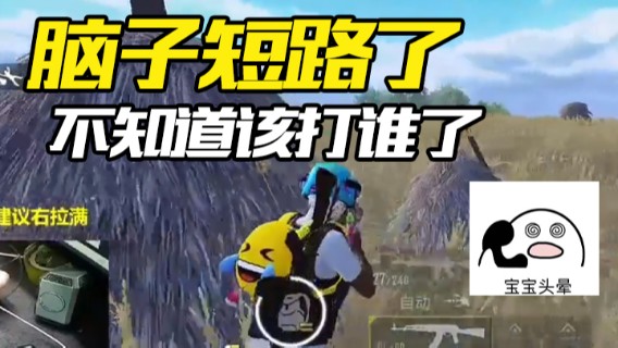 老大贤.我一下子脑子短路了不知道该打谁了