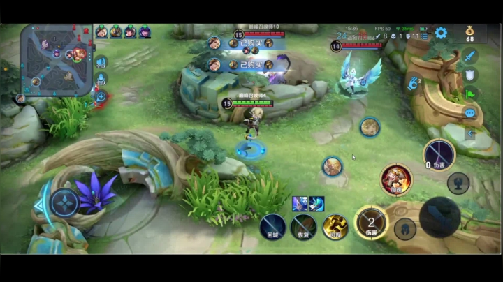 【2021-05-22 20点场】BLUE呀丶：巅峰2000打妲己