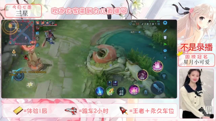 【王者荣耀】九儿技术还行的精彩时刻 20210521 20点场