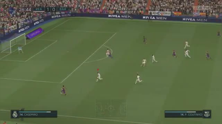 FIFA 21 皇家马德里vs巴塞罗那