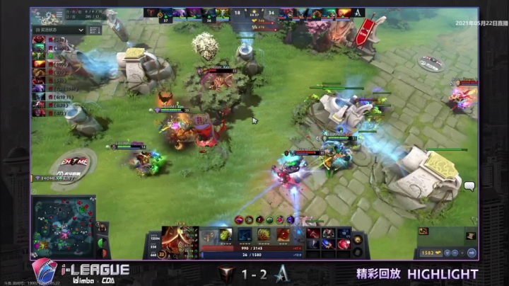 EHOME vs Aster 第三场精彩集锦