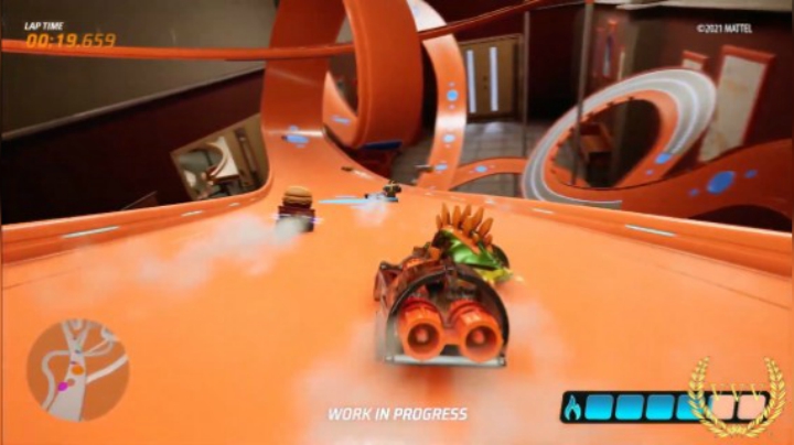 《风火轮：释放》「大学校园」赛道演示