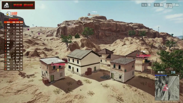 【PCL春季赛】季后赛第18场沙漠图2