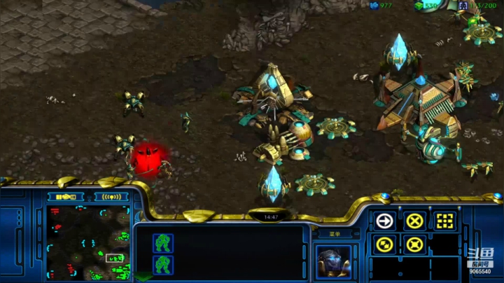 【星际争霸】pvz 打后期 慢手的节奏有点像rpg了