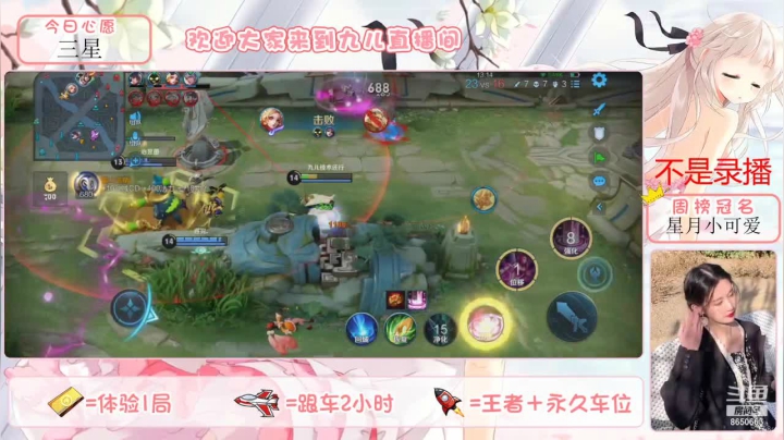 【王者荣耀】九儿技术还行的精彩时刻 20210525 17点场