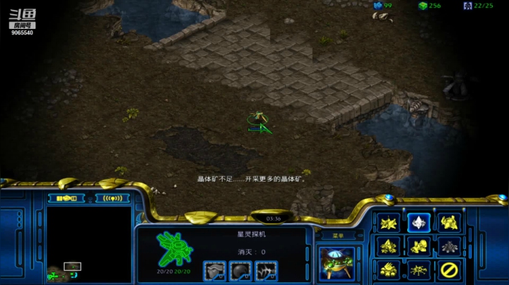 【星际争霸】pvt2矿被打 无限空头打死t