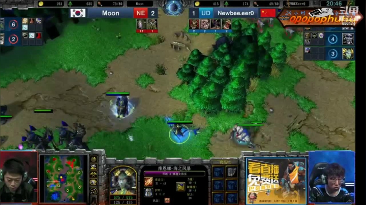 【魔兽争霸】opopophuhu的精彩时刻 20210525 09点场