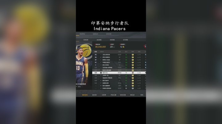 文艺复兴-步行者队冲击名人堂中！