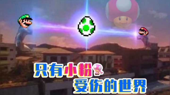 【白胖打工记】177期 - 只有小粉受伤的世界《马里奥制造2》