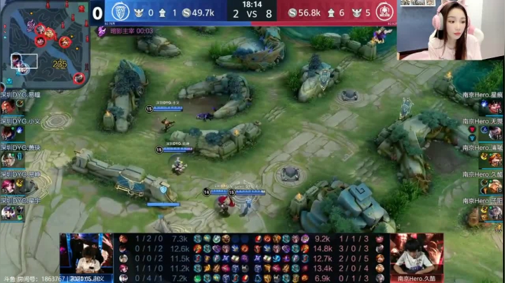 【2021-05-20 17点场】是小鹿哇：小鹿大炮：Hero vs DYG